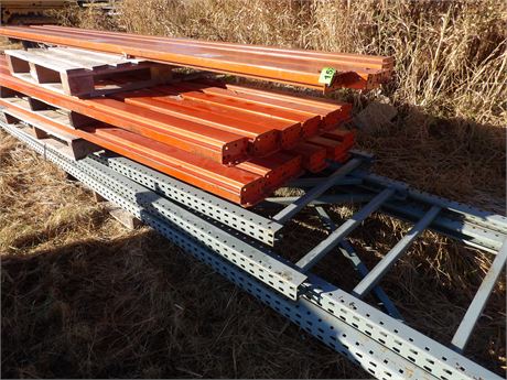 PALLET RACKING UPRIGHTS & BEAMS ( ASSORTMENT )