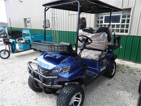 SDLGC80 ELECTRIC GOLF CART ( BLUE )   SEE DESCRIPTION BELOW