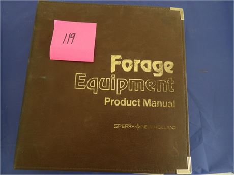 New Holland Forage Equipment Product Manual