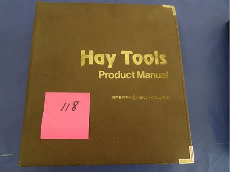 New Holland Hay Tools Product Manual