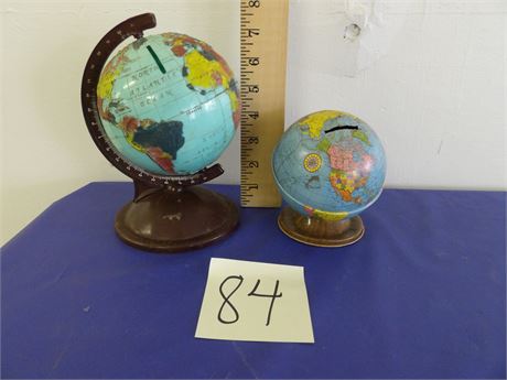 EARTH GLOBES ( METAL/PLASTIC )