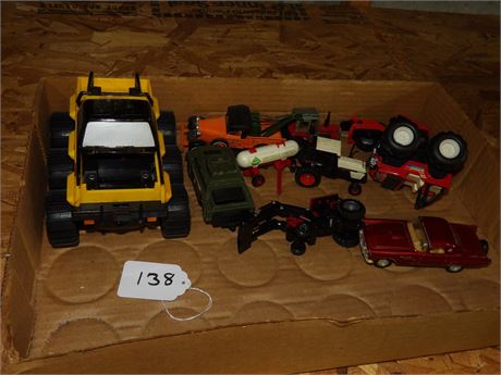 MINI TRUCKS - TRACTORS - CAR TOYS