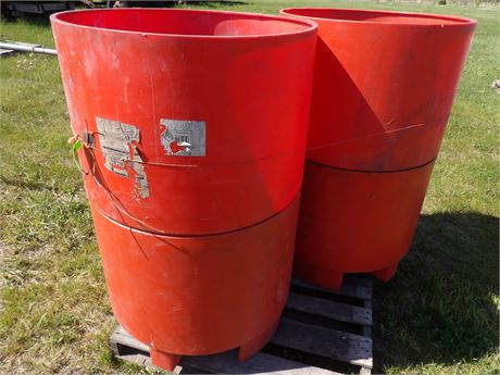 PLASTIC TUBS ( 4 TOTAL )