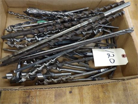 LARGE QUANTITY WOOD DRILL BITS