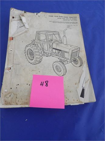 CASE 1370 Agri-King Tractor Parts Manual