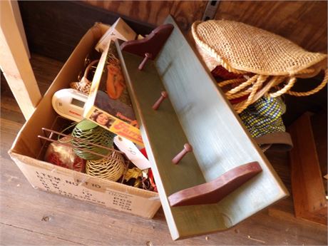FARRAH PUZZLE - WOOD SHELF - STORAGE CASE ORGANIZER ( SOFT )