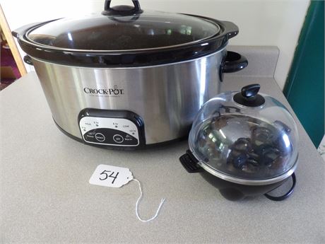 CROCKPOT SLOW COOKER - DASH EGG STEAMER