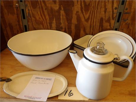 1930-1950 ENAMELWARE