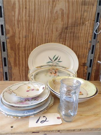 VINTAGE PLATTERS - BOWLS