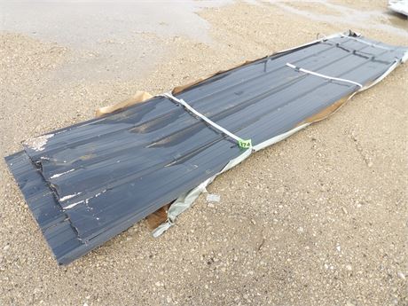50PCS Galvalume Steel Siding Roofing - 12 FT   CHARCOAL
