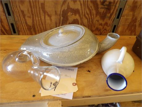 VINTAGE BED PANS