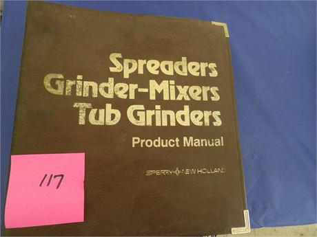 New Holland Spreaders - Grinder - Mixers Product Manual