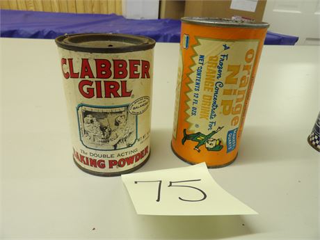 CLABBER GIRL - ORANGE NIP COIN BANKS