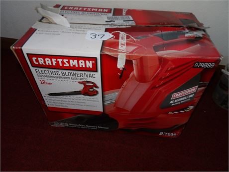 CRAFTSMAN 12 AMP ELECTRIC BLOWER/VAC
