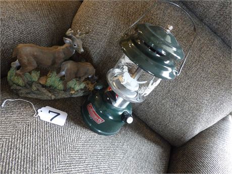 DEER FIGURINE - COLEMAN DECORATIVE LANTERN