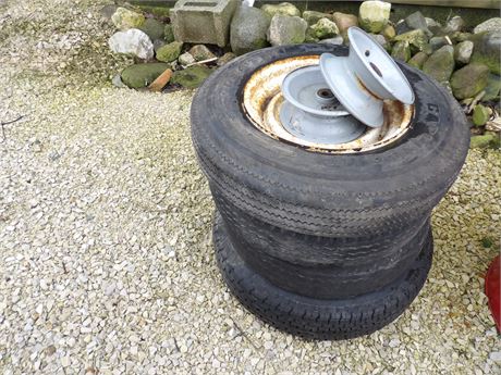 MISC TRAILER TIRES - RIMS