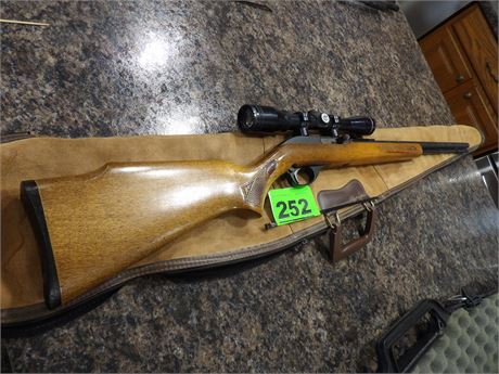 MARLIN 22L RIFLE W/ SCOPE