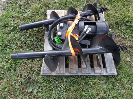 MINI EXCAVATOR POST HOLE