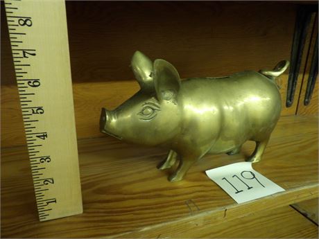 BRASS? PIGGY BANK