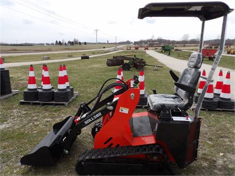 SDLL580 RIDE ON MINI TRACK MACHINE W/ GAS ENGINE