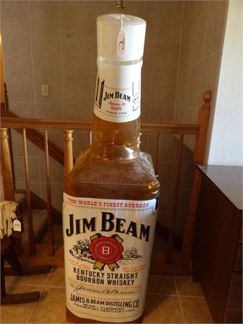 JIM BEAM BLOW UP DECORATIVE BOTTLE