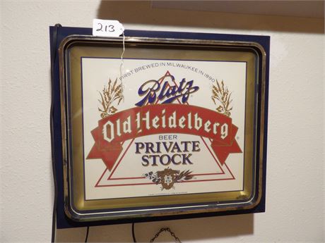 BLATZ ELECTRIC SIGN