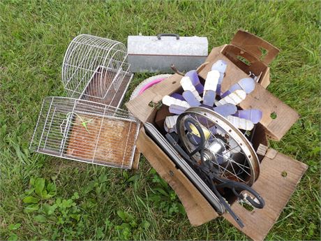 BIRD CAGES - YARD ART ETC