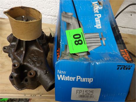 WATER PUMP  ( FP1525 )  POSSIBLY NEVER USED