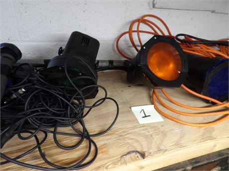 STAGE LIGHTS - TRIPOD ETC