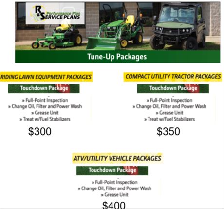 Riesterer and Schnell tune-up package