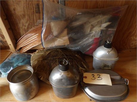 METAL WATER CANTEENS - ETC