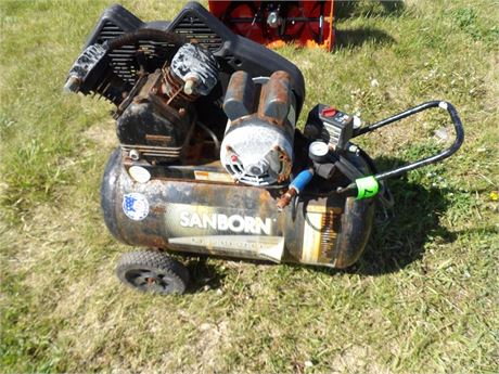 SANBORN AIR COMPRESSOR