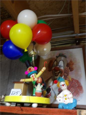 CLOWN LAMP - PICTURE
