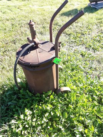 VINTAGE GREASE PAIL