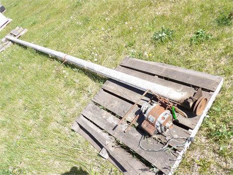GRAIN AUGER W / MOTOR 4"