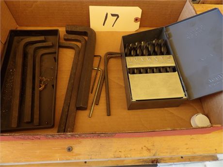 LARGE ALLEN WRENCHES - DRILL BITS