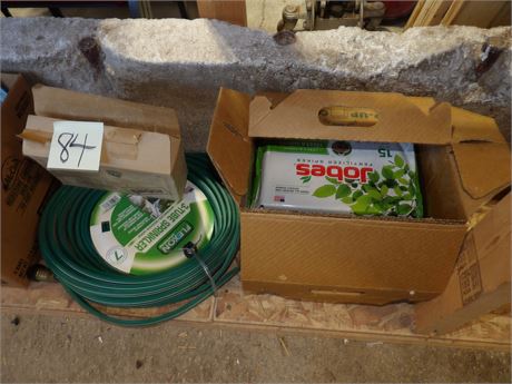 GARDEN HOSE - FERTILIZER STAKES - SHOP SPRAYS