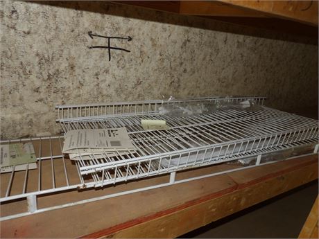 HEAVY WIRE WARDROBE SHELVING