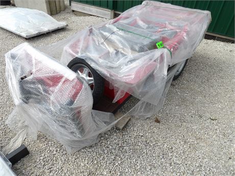 I RANCH ELECTRIC TRICYCLE IRET13 ( RED )  UNASSEMBLED