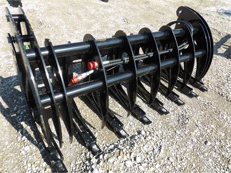 CURVED LOG GRABBER - UNIVERSAL SKIDSTEER MOUNT