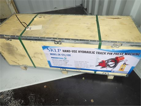 HAND-USE HYDRAULIC TRACK PIN PRESS MACHINE