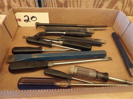 SCREWDRIVERS - CHISELS ETC