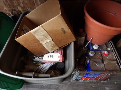 LARGE ASSORTMENT OF SHOP ITEMS