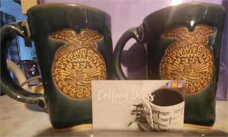Designer FFA ceramic mugs