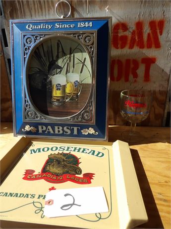 HAMMS - PABST SIGNS