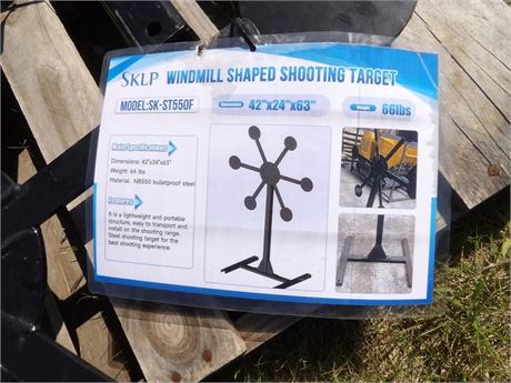 METAL TARGET ( WINDMILL) SHAPE