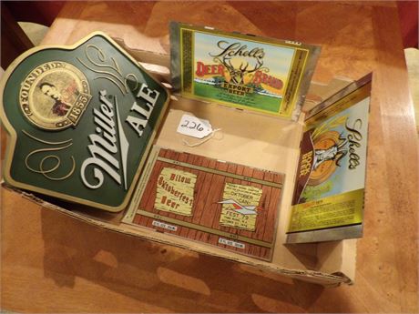 TIN & PLASTIC SIGNS
