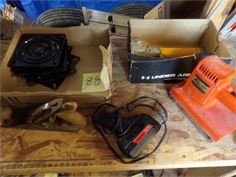 MISC TOOLS SANDER - STAPLER - PLANER ETC