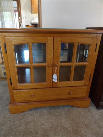 SMALL CURIO CABINET
