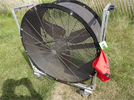 ROLL AROUND FAN W / ELECTRIC MOTOR